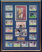 Load image into Gallery viewer, LIONEL MESSI “Argentina 2022 World Cup Champions” Signed Fan Guide Display
