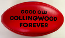 Load image into Gallery viewer, PETER, JOSH &amp; NICK DAICOS Signed Collingwood Sherrin Football Cased Display
