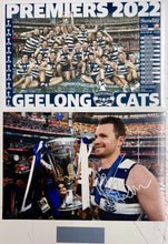 Load image into Gallery viewer, PATRICK DANGERFIELD “2022 AFL Premiers” Signed Photo Collage Display
