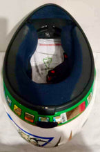 Load image into Gallery viewer, VALENTINO ROSSI Signed 2002 Mugello Helmet
