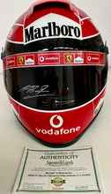 Load image into Gallery viewer, MICHAEL SCHUMACHER Signed 2004 F1 Helmet
