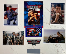 Load image into Gallery viewer, TOP GUN - TOM CRUISE Signed DVD Cover &amp; Photo Collage Display
