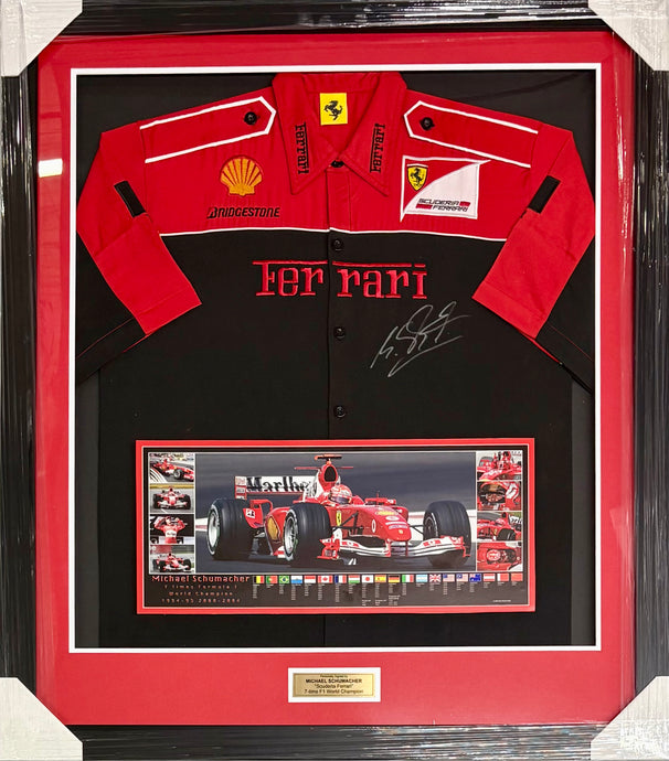 Signed Michael Schumacher Ferrari