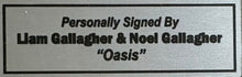 Load image into Gallery viewer, OASIS - LIAM &amp; NOEL GALLAGHER Signed Photo &amp; Card Collage Display
