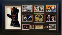 Load image into Gallery viewer, LANDO NORRIS Signed F1 Glove &amp; Photo Collage Display
