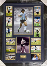 Load image into Gallery viewer, Diego Maradona signed photo collage
