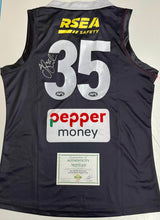 Load image into Gallery viewer, Unframed JACK SINCLAIR Signed St Kilda Jumper
