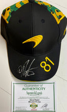 Load image into Gallery viewer, OSCAR PIASTRI Signed McLaren F1 Cap2
