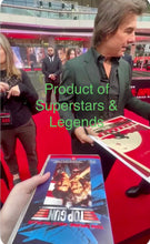 Load image into Gallery viewer, TOP GUN - TOM CRUISE Signed DVD Cover &amp; Photo Collage Display

