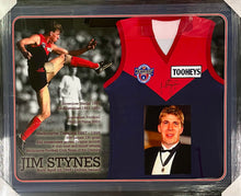 Load image into Gallery viewer, JIM STYNES Signed Melbourne Jumper Display
