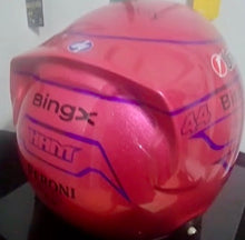 Load image into Gallery viewer, LEWIS HAMILTON “Scuderia Ferrari” Signed 2026 Monaco GP F1 Race Helmet2

