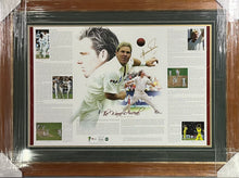 Load image into Gallery viewer, SHANE WARNE Signed “The Warne Arsenal” Lithograph Display
