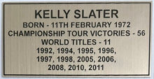 Load image into Gallery viewer, KELLY SLATER Signed Photo Collage Display
