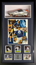 Load image into Gallery viewer, ZINEDINE ZIDANE Signed Boot &amp; Photo Collage Display
