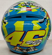 Load image into Gallery viewer, VALENTINO ROSSI Signed MotoGP “Misano Time To Wake Up” Helmet
