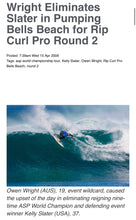 Load image into Gallery viewer, KELLY SLATER 2009 Bells Beach Competition Worn &amp; Signed QUIKSILVER Wetsuit
