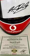 Load image into Gallery viewer, MICHAEL SCHUMACHER Signed 2004 F1 Helmet
