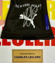 Load image into Gallery viewer, CHARLES LECLERC Signed Glove Display
