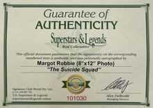 Load image into Gallery viewer, THE SUICIDE SQUAD - MARGOT ROBBIE Signed Photo Collage Display
