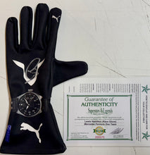 Load image into Gallery viewer, LEWIS HAMILTON Signed Glove Display
