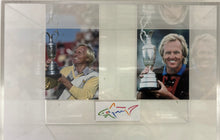 Load image into Gallery viewer, GREG NORMAN Signed Golf Club Head in Display Case
