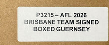 Load image into Gallery viewer, BRISBANE LIONS “2026 Premiers” Squad Signed Guernsey
