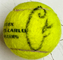 Load image into Gallery viewer, CARLOS ALCARAZ Signed &amp; Tournament Used Tennis Ball &amp; Photo Collage Display

