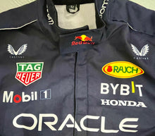 Load image into Gallery viewer, MAX VERSTAPPEN Signed Red Bull F1 Race Suit
