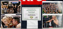 Load image into Gallery viewer, Unframed DARCY MOORE Signed Collingwood Jumper
