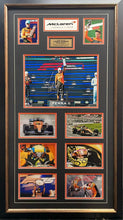 Load image into Gallery viewer, LANDO NORRIS Signed McLaren F1 Team Photo Collage Display
