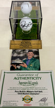 Load image into Gallery viewer, RORY McILROY “2025 Masters Champion” Signed Masters Golf Ball in Display Box
