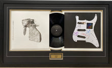 Load image into Gallery viewer, COLDPLAY - Chris Martin, Jonny Buckland, Guy Berryman &amp; Will Champion Signed Guitar Pickguard Display
