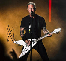 Load image into Gallery viewer, METALLICA - JAMES HETFIELD Signed Photo Collage Display
