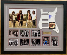 Load image into Gallery viewer, LED ZEPPELIN - ROBERT PLANT &amp; JIMMY PAGE Signed Guitar Pickguard &amp; Photo Collage Display
