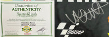 Load image into Gallery viewer, VALENTINO ROSSI Signed MotoGP Jersey &amp; Championship Print
