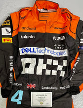 Load image into Gallery viewer, LANDO NORRIS Signed McLaren Team F1 Race Suit
