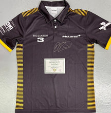 Load image into Gallery viewer, DANIEL RICCIARDO Signed McLaren F1 Team Shirt
