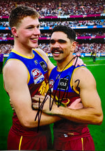 Load image into Gallery viewer, BRISBANE LIONS “2025 Premiers” Team Signed Photos &amp; Poster Collage Display
