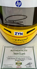 Load image into Gallery viewer, LEWIS HAMILTON “Scuderia Ferrari” Signed F1 Race Helmet
