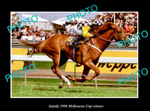 Load image into Gallery viewer, SAINTLY - Darren Beadman Signed Saddle Cloth &amp; Photo Collage Display
