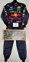 Load image into Gallery viewer, MAX VERSTAPPEN Signed Red Bull F1 Race Suit
