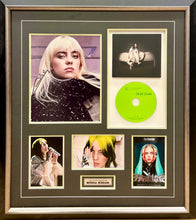Load image into Gallery viewer, BILLIE EILISH Signed Photo &amp; CD Collage Display1
