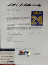 Load image into Gallery viewer, KOBE BRYANT Signed Lakers Jersey Display2
