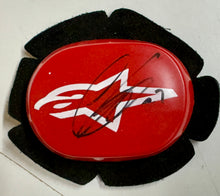 Load image into Gallery viewer, CASEY STONER Signed Knee Slider &amp; Print Display
