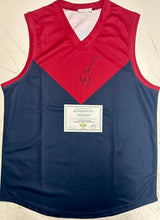 Load image into Gallery viewer, Unframed RON BARASSI Signed Melbourne Jumper
