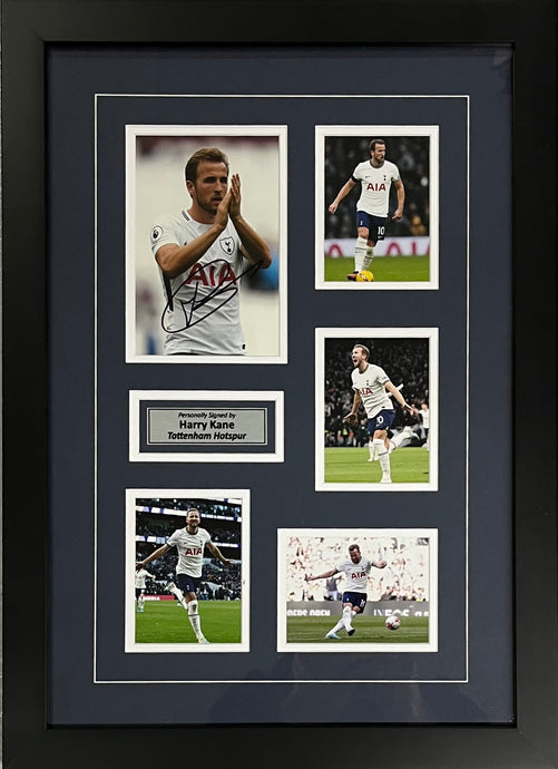 Harry Kane signed Tottenham photo framed