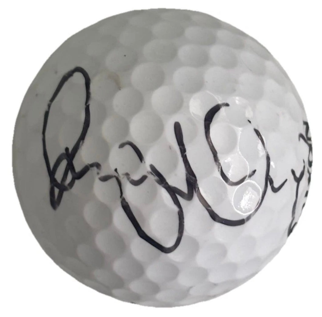 RORY McILROY “2025 Masters Champion” Signed Golf Ball & Photo Collage Display