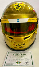 Load image into Gallery viewer, LEWIS HAMILTON Signed Scuderia Ferrari 2025 Singapore GP F1 Helmet
