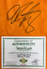 Load image into Gallery viewer, OSCAR PIASTRI Signed F1 McLaren Team Shirt
