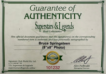 Load image into Gallery viewer, BRUCE SPRINGSTEEN Signed Photo &amp; Album Display
